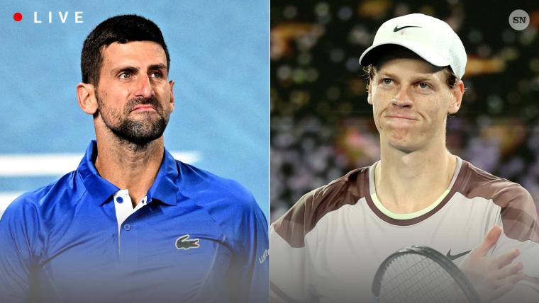 Novak Djokovic vs. Jannik Sinner LIVE score, highlights and updates from Australian Open 2024 semi-final | Sporting News