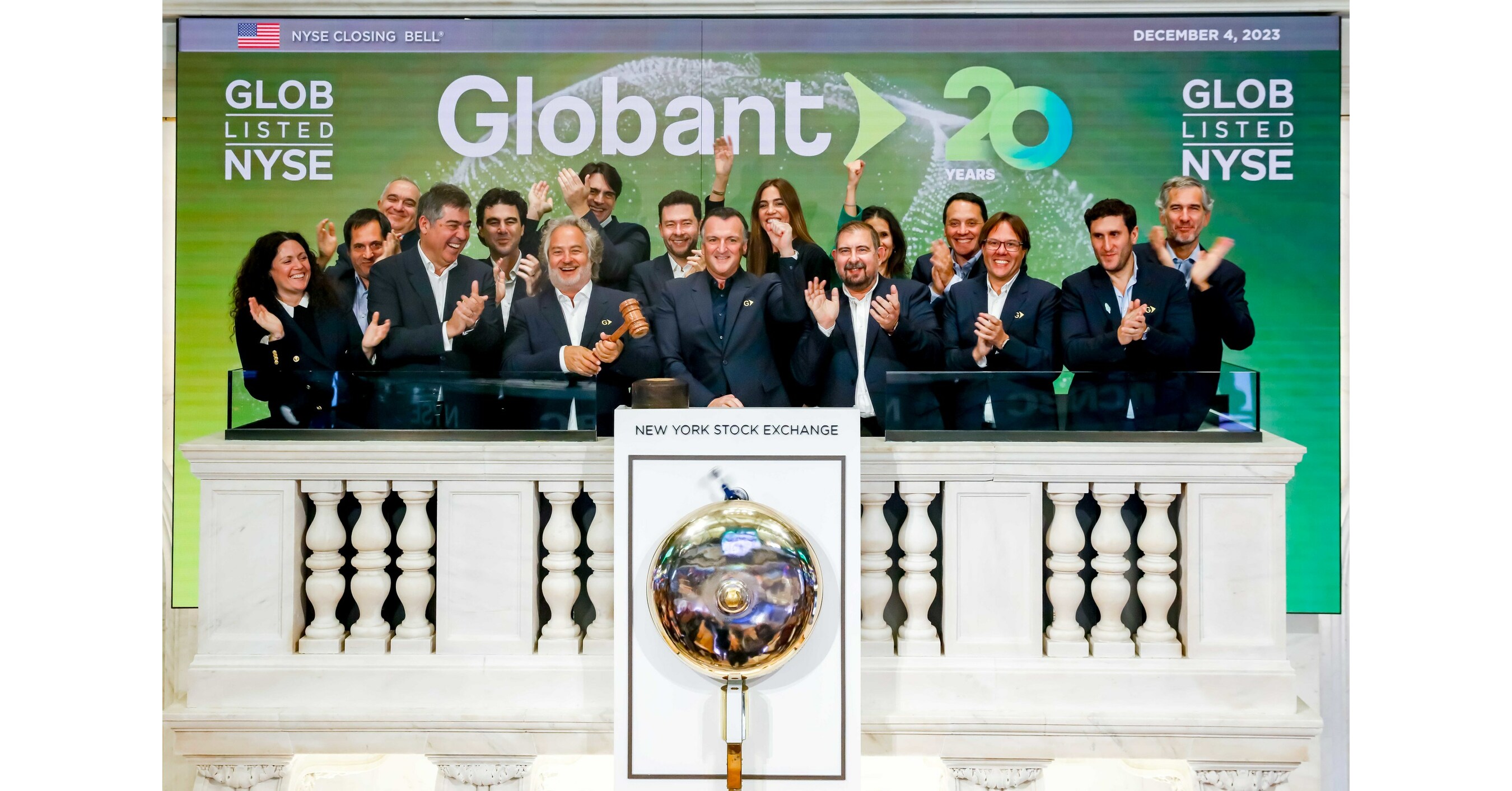 Globant Celebrates 20 Years: A Journey from Argentina to Wall Street